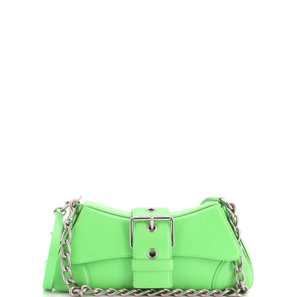 Balenciaga Lindsay Chain Strap Shoulder Bag Leather